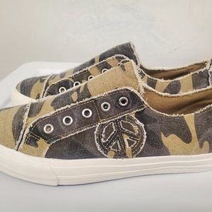 Camo Slip On Chuck-Style Shoes